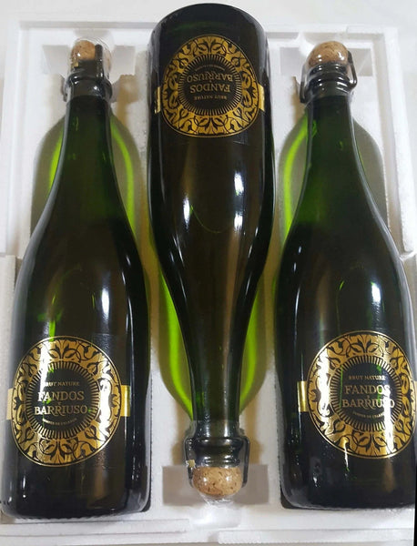 Vino Espumoso de Calidad Artesano 3 botellas Brut Nature