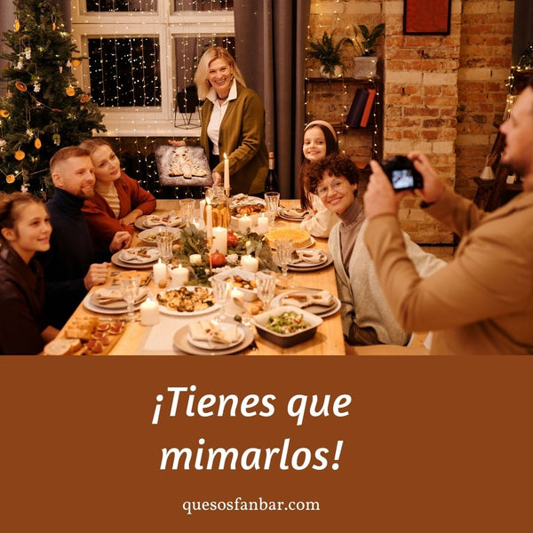 Para mimar a los tuyos, envíales este Lote regalo para Reyes, caja de madera que contiene 2 botellas de vino y tres quesos artesanos y un tarro de untico de queso fanbar