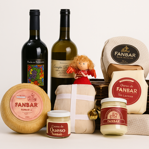 Ideas de regalo gourmet con quesos y vinos artesanos Fanbar
